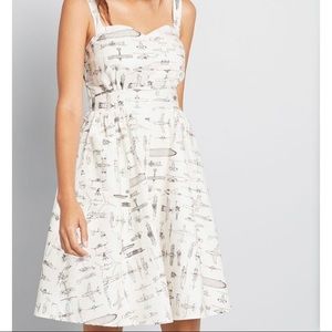 Pleasing as the Breeze A-Line Dress